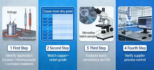 Latest company news about কপার-নিকেল খাদ (ক্যাপ্রো-নিকেল ওয়্যার) কেনার জন্য পেশাদারদের গাইড